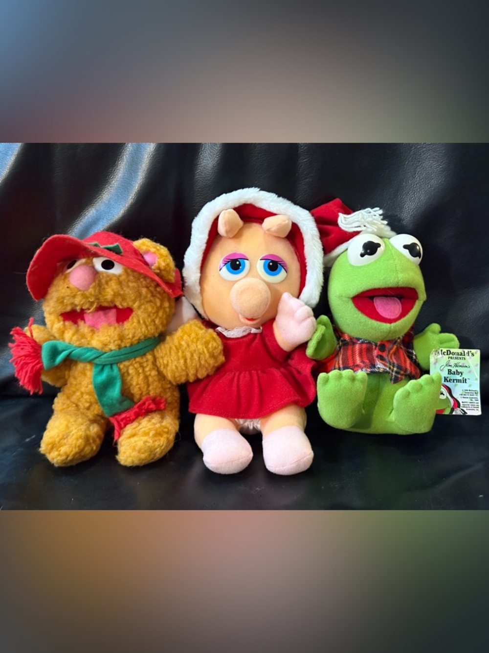 Vintage 1988 McDonald s “the muppets “plush collector’s toys